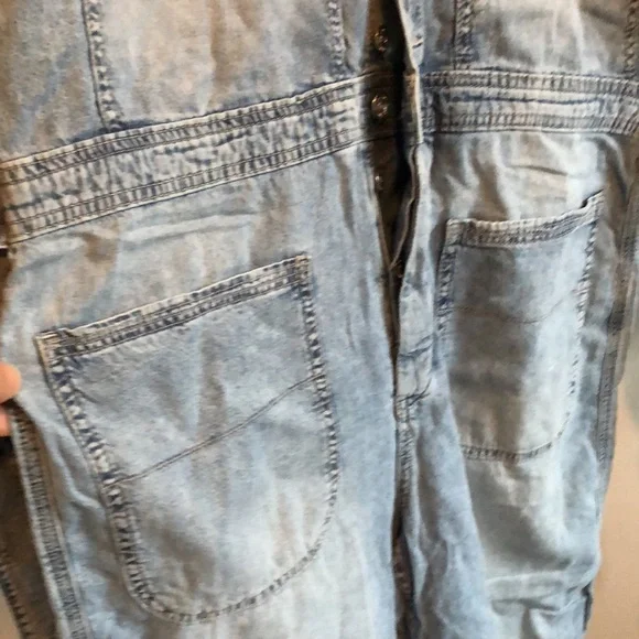 Free People Knox Coverall Morning Dew romper/jumpsuit - Picture 6 of 13